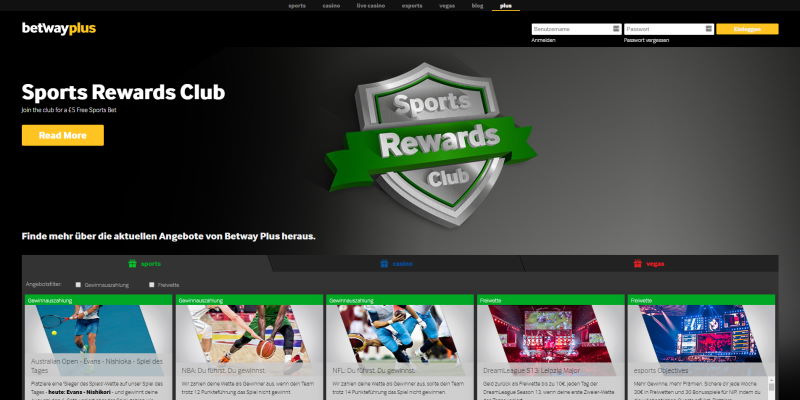 Betway Attraktive  Promotions