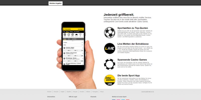 Interwetten App